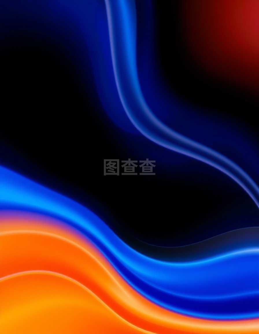 霓虹光晕 平面设计中的抽象视觉构造